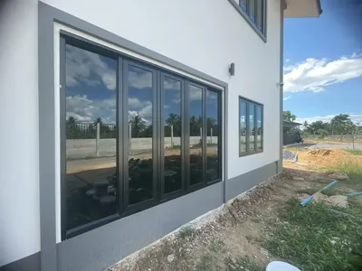งานติดฟิล์มกรองแสงที่ ต.วังลึก อ.สามชุก จ.สุพรรณบุรี