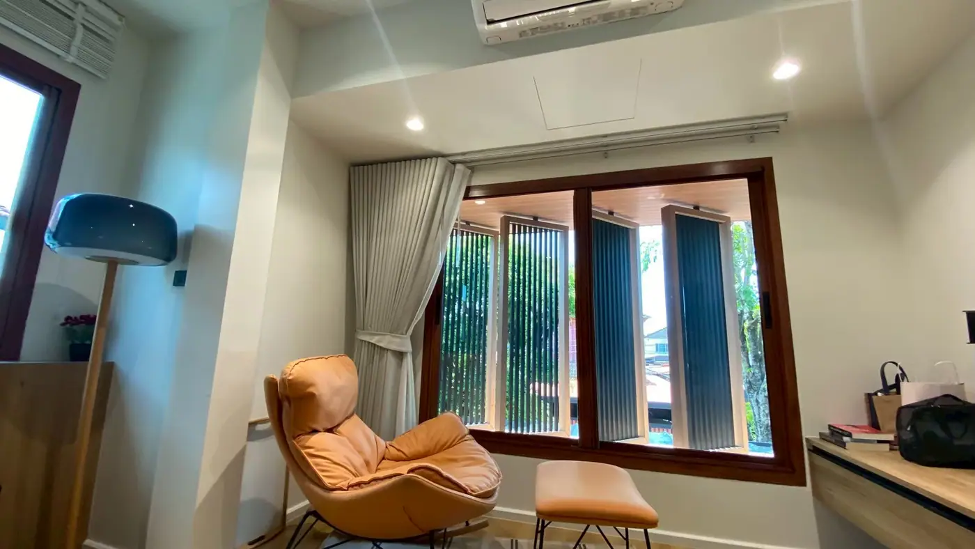 งานติดฟิล์มกรองแสงที่ หมู่บ้านชัยพฤกษ์ บางบัวทอง รูปที่ 7