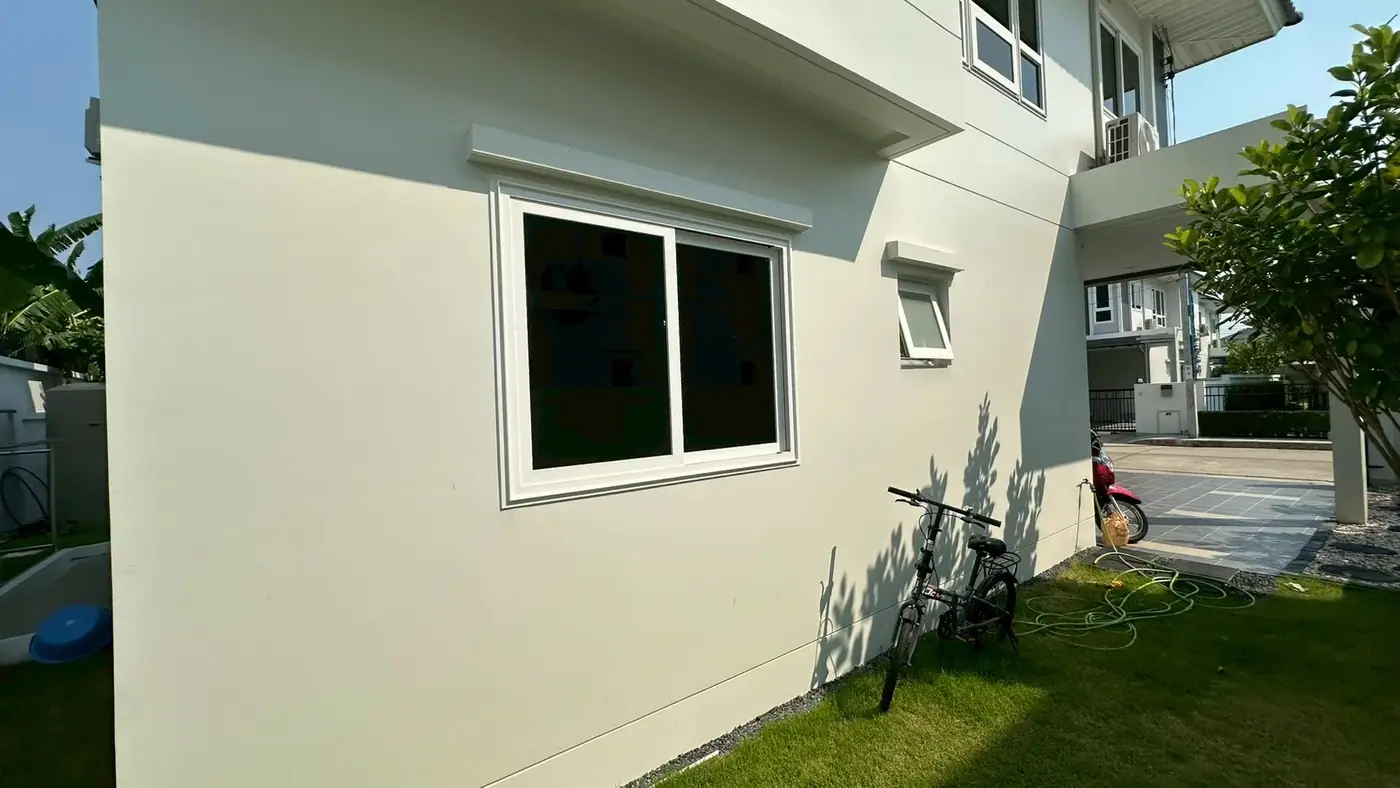 งานติดฟิล์มกรองแสงที่ หมู่บ้านศุภาลัย ปาล์มสปริง รูปที่ 3