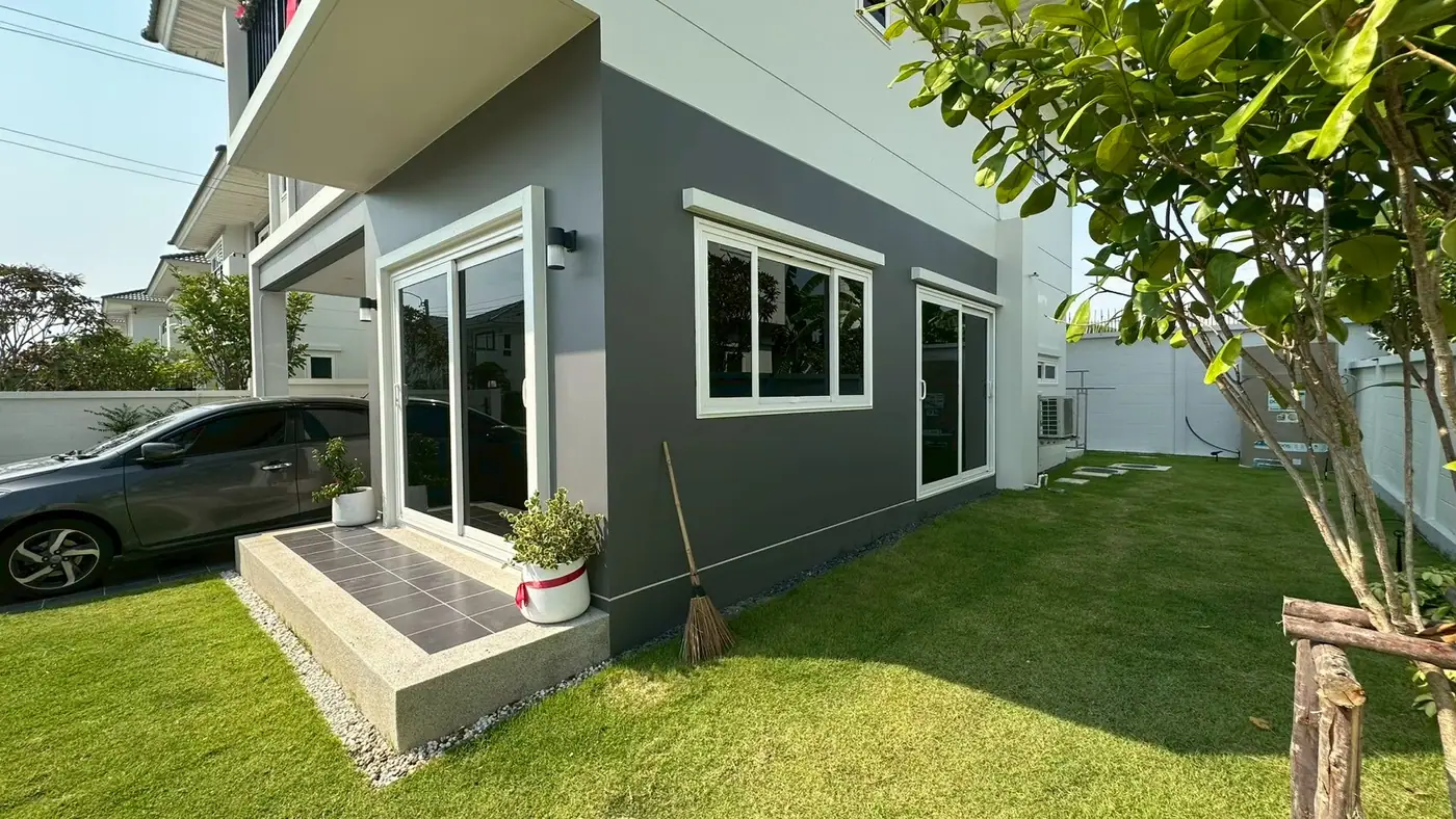 งานติดฟิล์มกรองแสงที่ หมู่บ้านศุภาลัย ปาล์มสปริง รูปที่ 4
