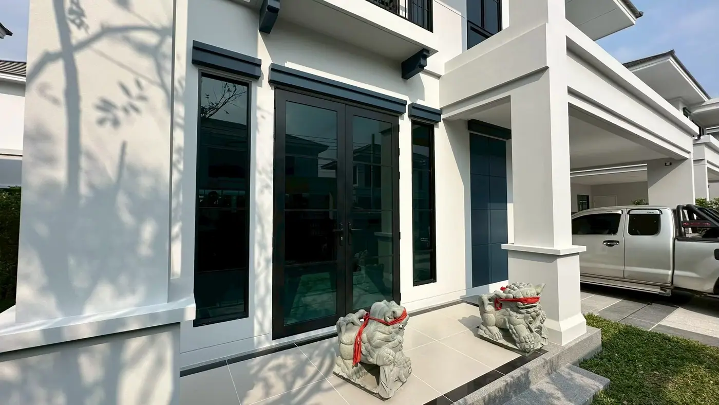งานติดฟิล์มกรองแสงที่ เศรษฐสิริ ดอนเมือง หลังที่ 2 รูปที่ 4