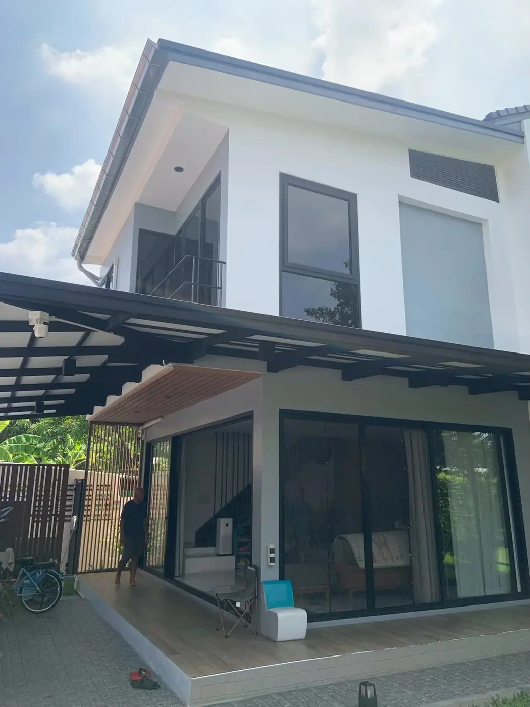 งานติดฟิล์มกรองแสงที่ โครงการบ้านสร้างเอง ประชาชื่น รูปที่ 4